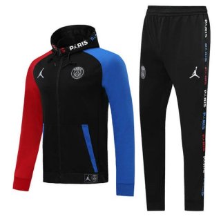 JORDAN Survetement Paris Saint Germain 2019 2020 Noir Bleu Rouge