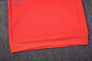 Survetement Manchester United 2017 2018 Orange