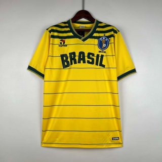 Thailande Maillot Brésil Domicile Retro 1984 Thailande Maillot Brésil Domicile Retro 1984
