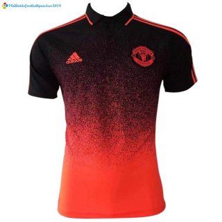 Polo Manchester United 2017 2018 Orange Polo Manchester United 2017 2018 Orange
