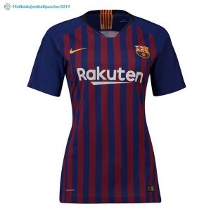 Maillot Barcelona Domicile Femme 2018 2019 Bleu Rouge