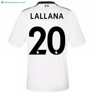 Maillot Liverpool Exterieur Lallana 2017 2018