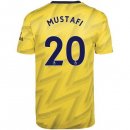 Maillot Arsenal NO.20 Mustafi Exterieur 2019 2020 Jaune