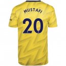 Maillot Arsenal NO.20 Mustafi Exterieur 2019 2020 Jaune