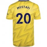 Maillot Arsenal NO.20 Mustafi Exterieur 2019 2020 Jaune
