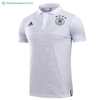 Polo Allemagne 2018 Blanc Polo Allemagne 2018 Blanc