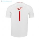 Maillot Angleterre Domicile Hart 2018 Blanc