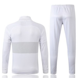 Survetement Paris Saint Germain 2019 2020 Blanc Gris
