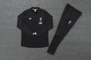 Survetement Enfant Liverpool 2019 2020 Noir Gris