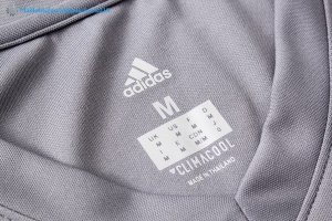 Maillot Entrainement Manchester United Ensemble Complet 2017 2018 Gris