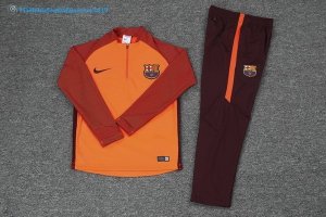 Survetement Enfant Barcelona 2017 2018 Orange