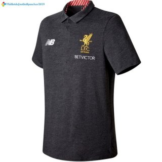 Polo Liverpool 2017 2018 Gris