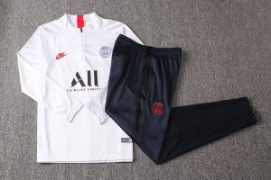 Survetement Paris Saint Germain 2019 2020 Blanc Bleu Rouge