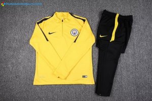 Survetement Manchester City 2017 2018 Jaune