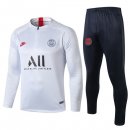 Survetement Paris Saint Germain 2019 2020 Blanc Bleu Rouge