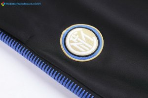 Survetement Inter 2017 2018 Bleu Noir