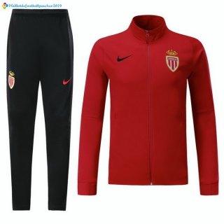 Survetement AS Monaco Enfant 2017 2018 Rouge Survetement AS Monaco Enfant 2017 2018 Rouge