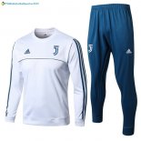 Survetement Juventus 2017 2018 Blanc Bleu Clair