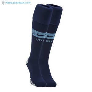 Chaussette Manchester City Domicile 2018 2019 Bleu