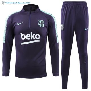 Survetement Barcelona 2018 2019 Bleu Purpura Survetement Barcelona 2018 2019 Bleu Purpura