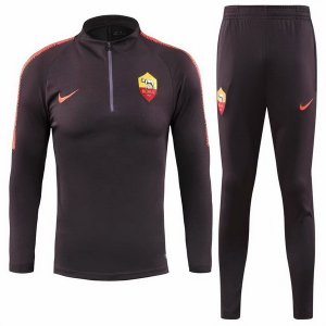 Survetement AS Roma 2018 2019 Orange Noir