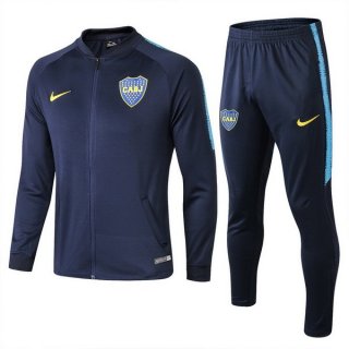 Survetement Boca Juniors 2018 2019 Noir Bleu