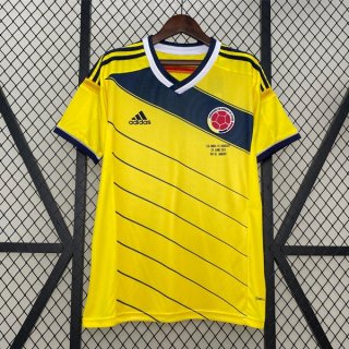 Thailande Maillot Columbia Domicile Retro 2014