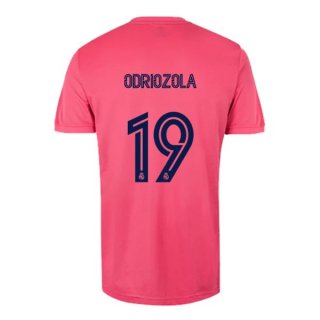 Maillot Real Madrid Exterieur NO.19 Odriozola 2020 2021 Rose