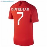 Maillot Angleterre Exterieur Chamberlain 2018 Rouge