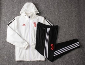 Coupe Vent Juventus Ensemble Complet 2019 2020 Blanc Noir