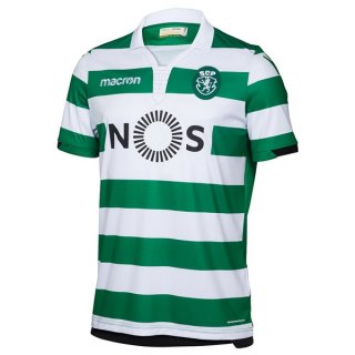 Maillot Lisboa Domicile 2018 2019 Vert