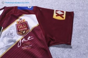 Maillot Rugby QLD Maroons 2017 2018 Rouge