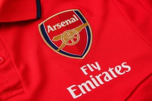 Polo Ensemble Complet Arsenal 2019 2020 Rouge Azul