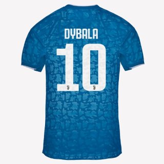 Maillot Juventus NO.10 Dybala Third 2019 2020 Bleu Maillot Juventus NO.10 Dybala Third 2019 2020 Bleu