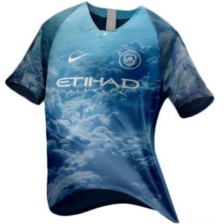 EA Sport Maillot Manchester City 2018 2019 Bleu