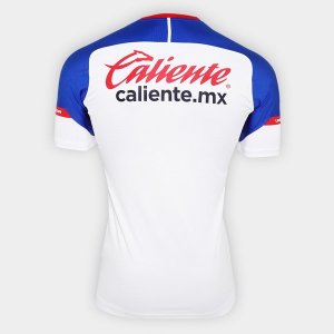 Maillot Cruz Bleu Exterieur 2018 2019 Blanc