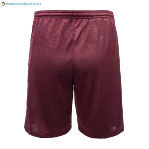 Pantalon Barcelona Third 2017 2018 Rouge