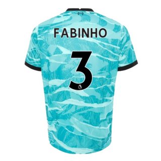 Maillot Liverpool NO.3 Fabinho Exterieur 2020 2021 Bleu Maillot Liverpool NO.3 Fabinho Exterieur 2020 2021 Bleu