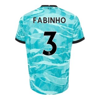 Maillot Liverpool NO.3 Fabinho Exterieur 2020 2021 Bleu