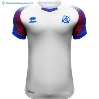 Maillot Islande Exterieur 2018 Blanc