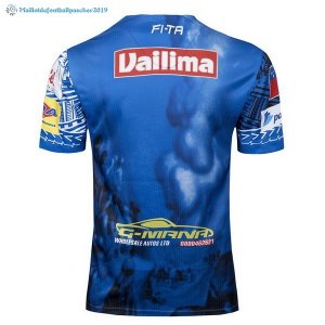 Maillot Rugby Samoa Domicile 2017 2018 Bleu