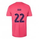 Maillot Real Madrid Exterieur NO.22 Isco 2020 2021 Rose