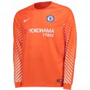 Maillot Chelsea ML Gardien 2017 2018 Orange