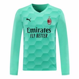 Maillot AC Milan Domicile ML Gardien 2020 2021 Vert