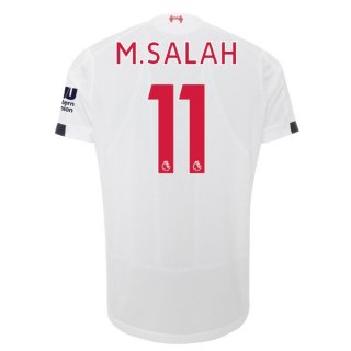 Maillot Liverpool NO.11 M.Salah Exterieur 2019 2020 Blanc Maillot Liverpool NO.11 M.Salah Exterieur 2019 2020 Blanc