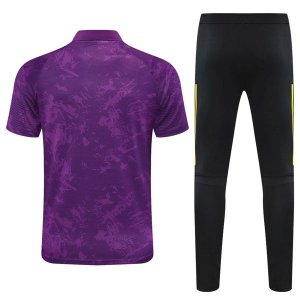 Polo Manchester United Ensemble Complet 2021 2022 Purpura