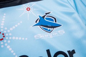 Maillot Cronulla Sharks Edición Conmemorativa 2018 Bleu