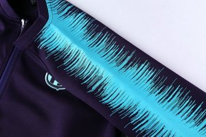 Survetement Enfant Barcelona 2018 2019 Noir Bleu