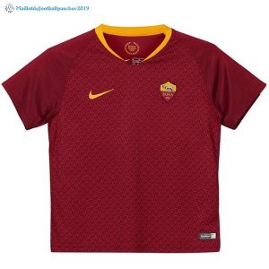 Maillot AS Roma Domicile Enfant 2018 2019 Rouge