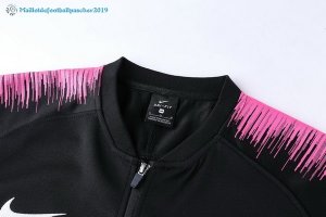 Survetement Paris Saint Germain 2018 2019 Rose Noir